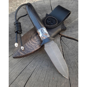 НЕВЕЛИКИЙ ніж ручної роботи майстра студії Павла Гончаренка, замовити купити в Україні (Сталь к110 Bohler). Photo 2